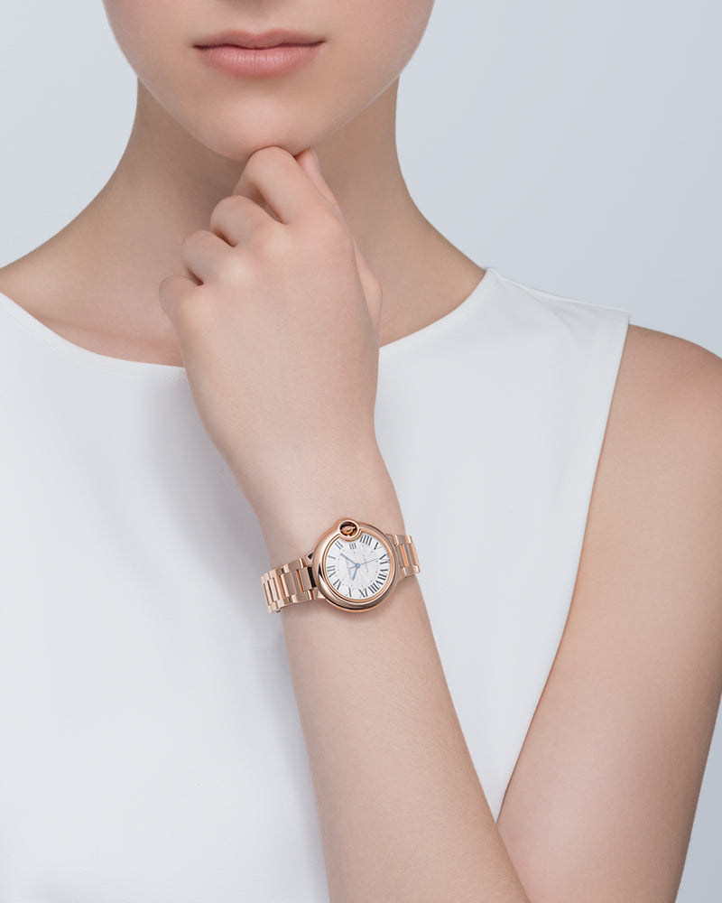 BALLON BLEU DE CARTIER, 36 MM, ROSE GOLD