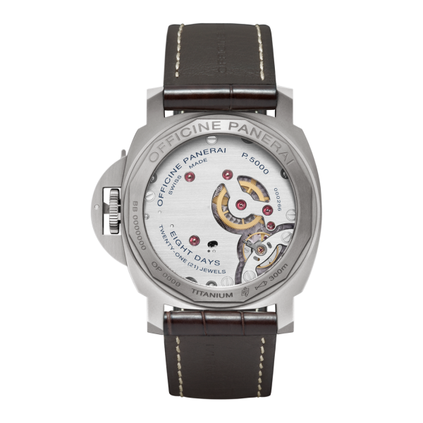 Panerai Luminor Marina 8 Days Titanio Mechanical Men's Watch PAM00564