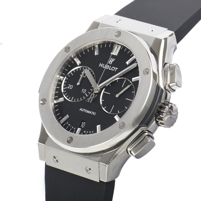 Hublot Classic Fusion Chronograph Black Magic Mat Carbon Fiber Dial Automatic Men's Watch 521.CM.1170.RX