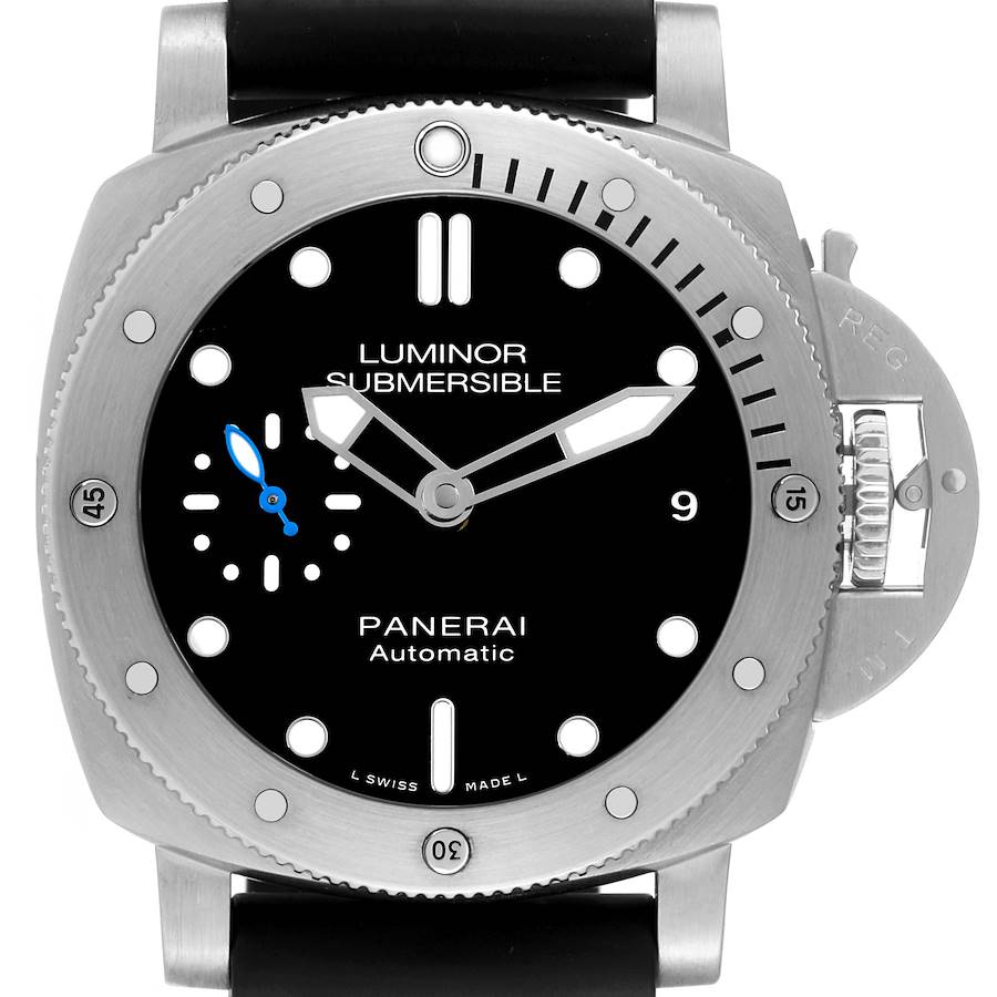 Panerai Luminor Submersible 1950 3 Days Automatic Titanio 47mm Black Dial Men's Watch Pam01305