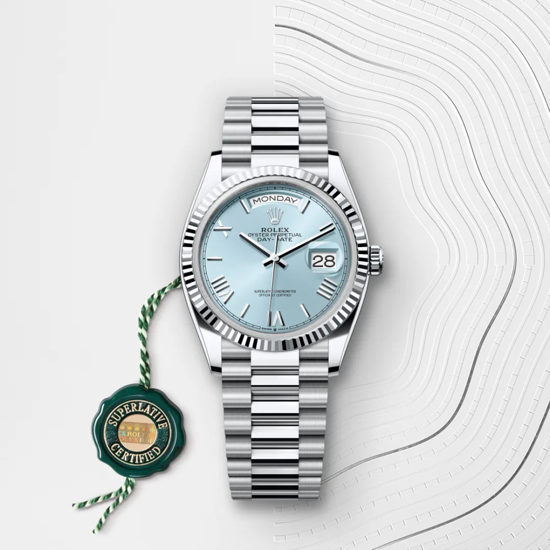 2025 Day-Date 36 Rolex Oyster, 36 mm, platinum M128236-0018