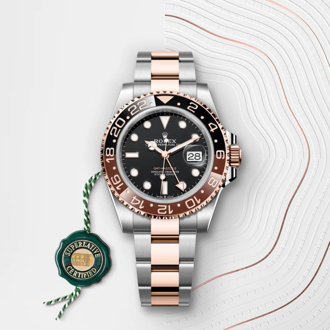2025 GMT-Master II Rolex Oyster, 40 mm, Oystersteel and Everose gold M126711CHNR-0002