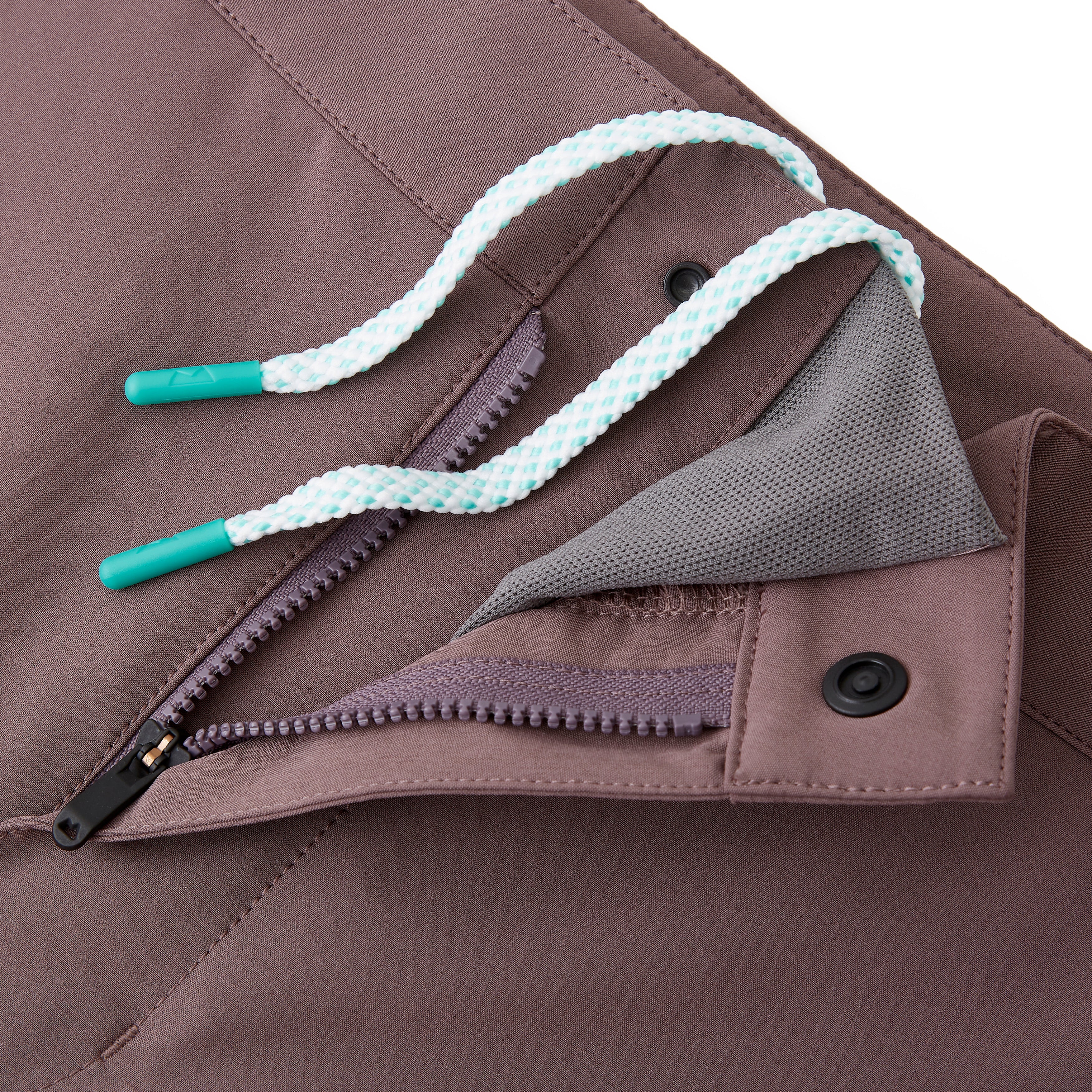 Seacliff Swim Short in Plum Gray