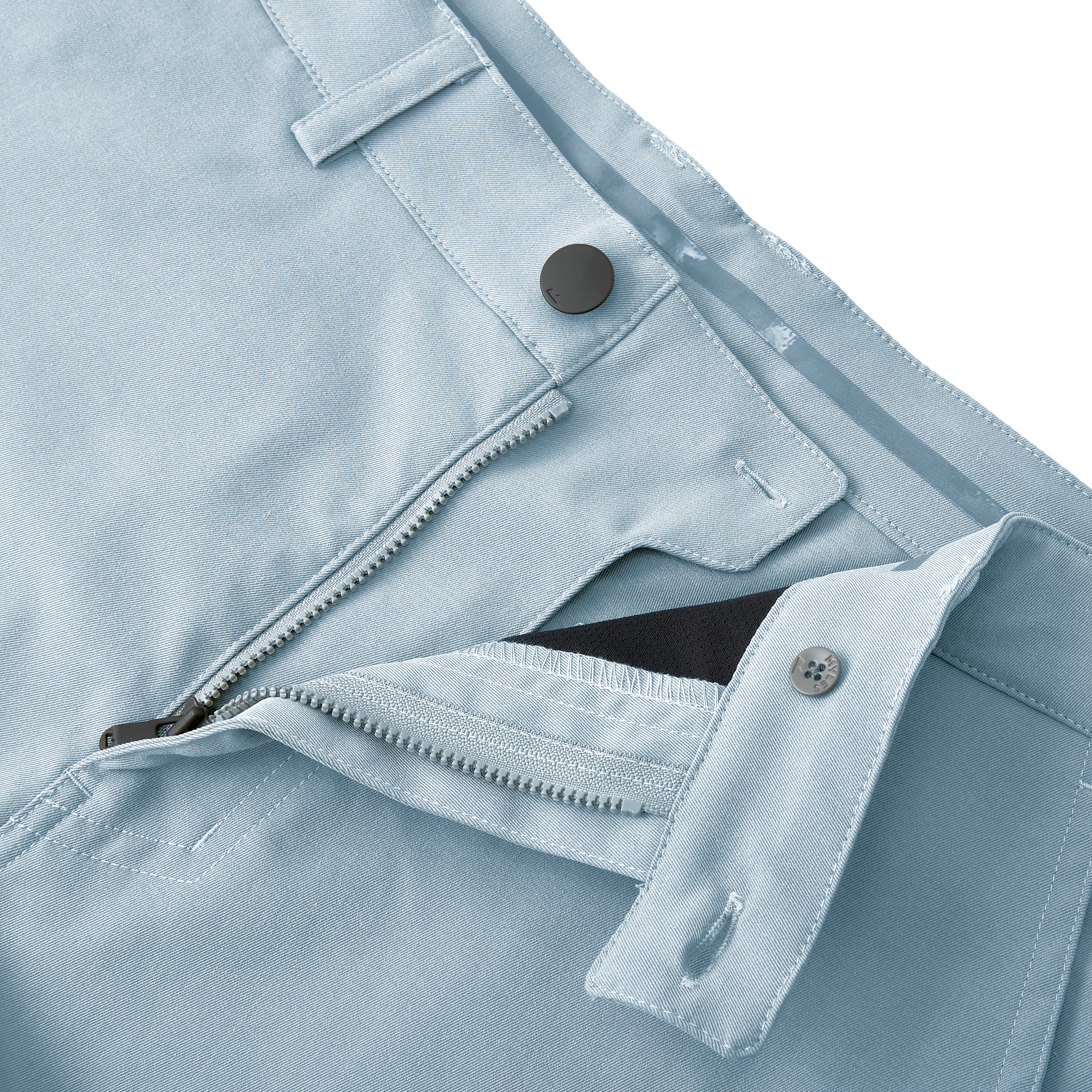 Tour Short in Steely Blue