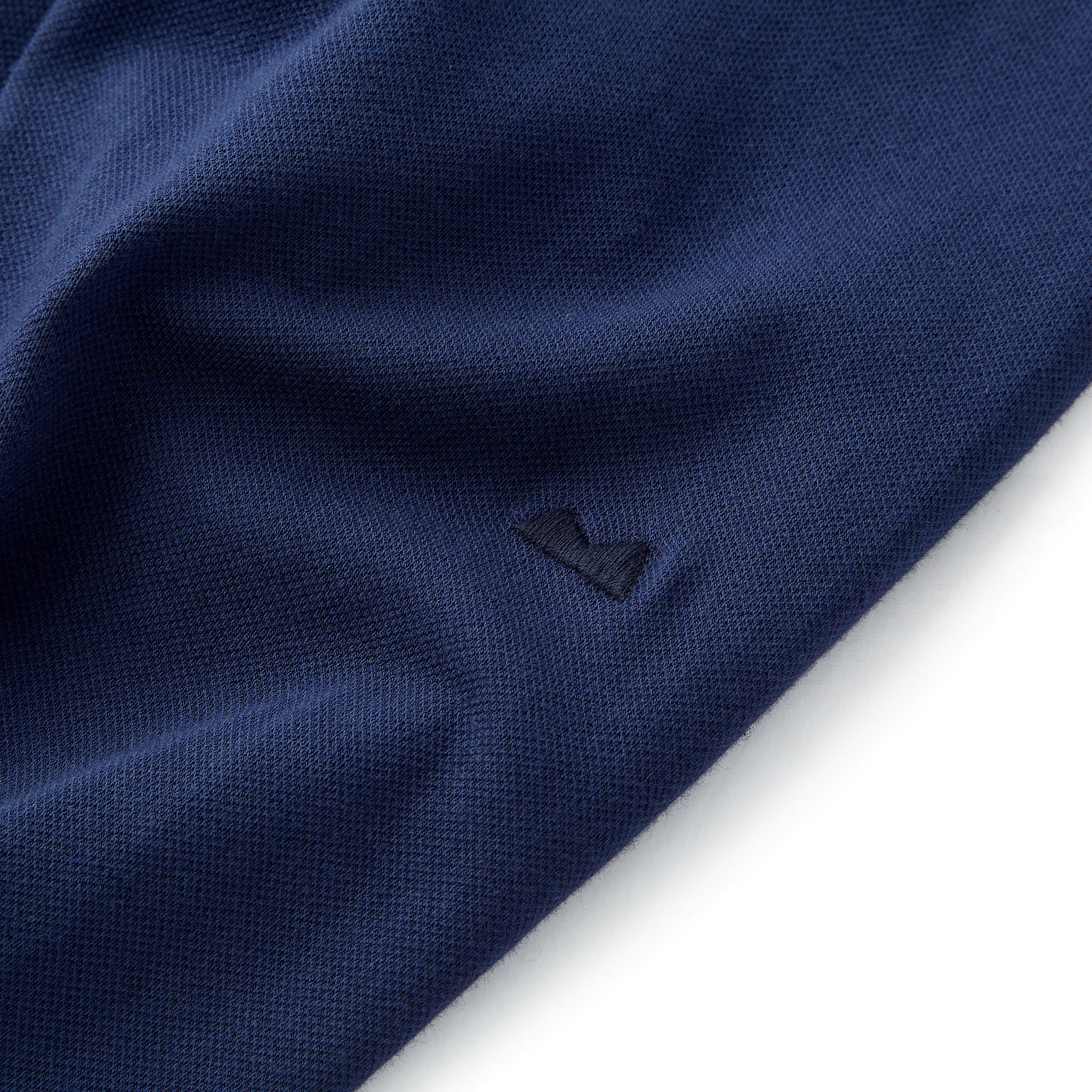 Tour Polo Long Sleeve in Deep Sea