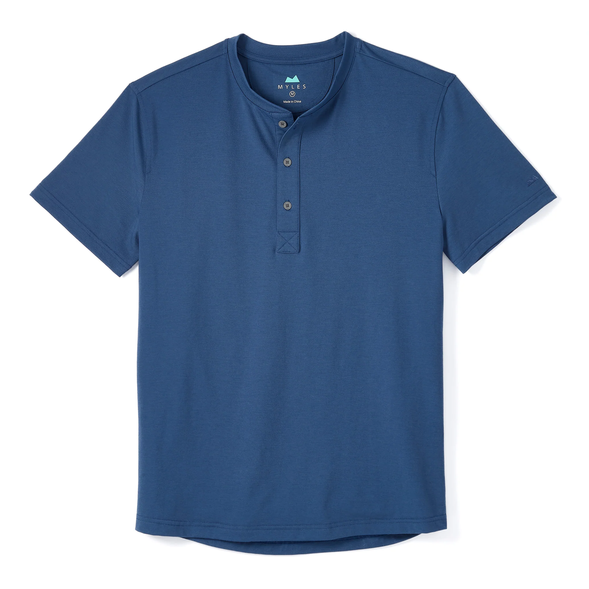 Everyday Henley Short Sleeve in River