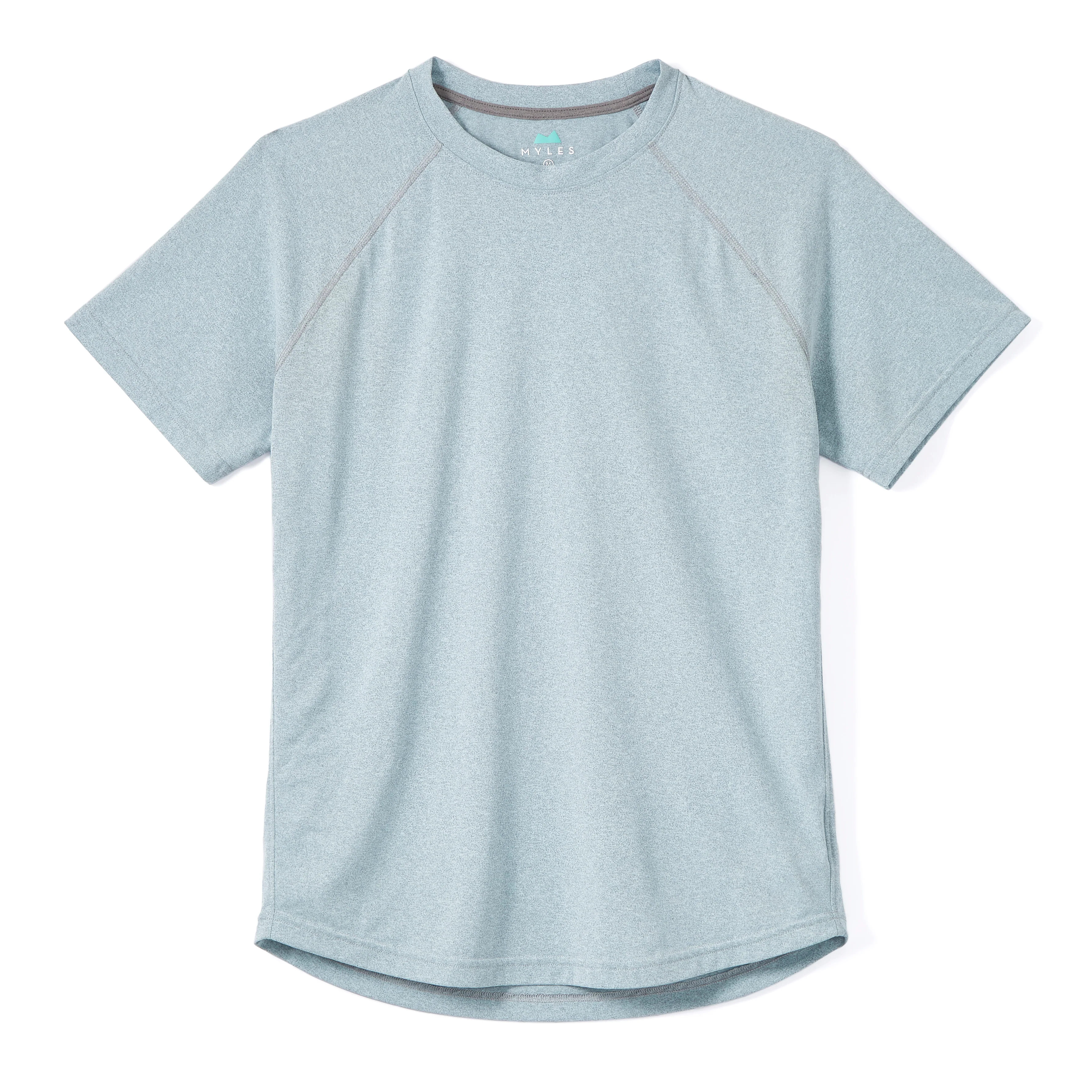 Momentum Tee in Heather Sky
