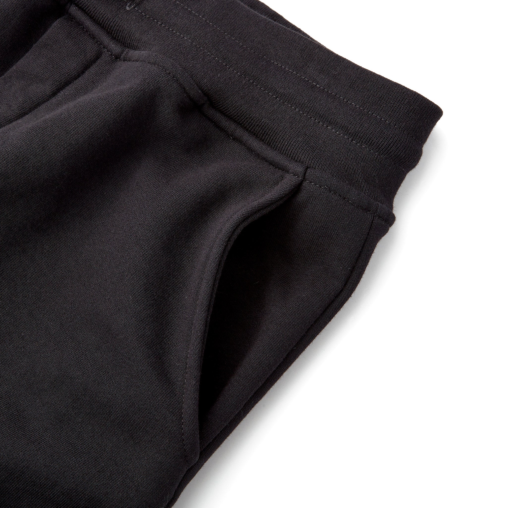 Skyline Heavyweight Fleece Jogger in Black