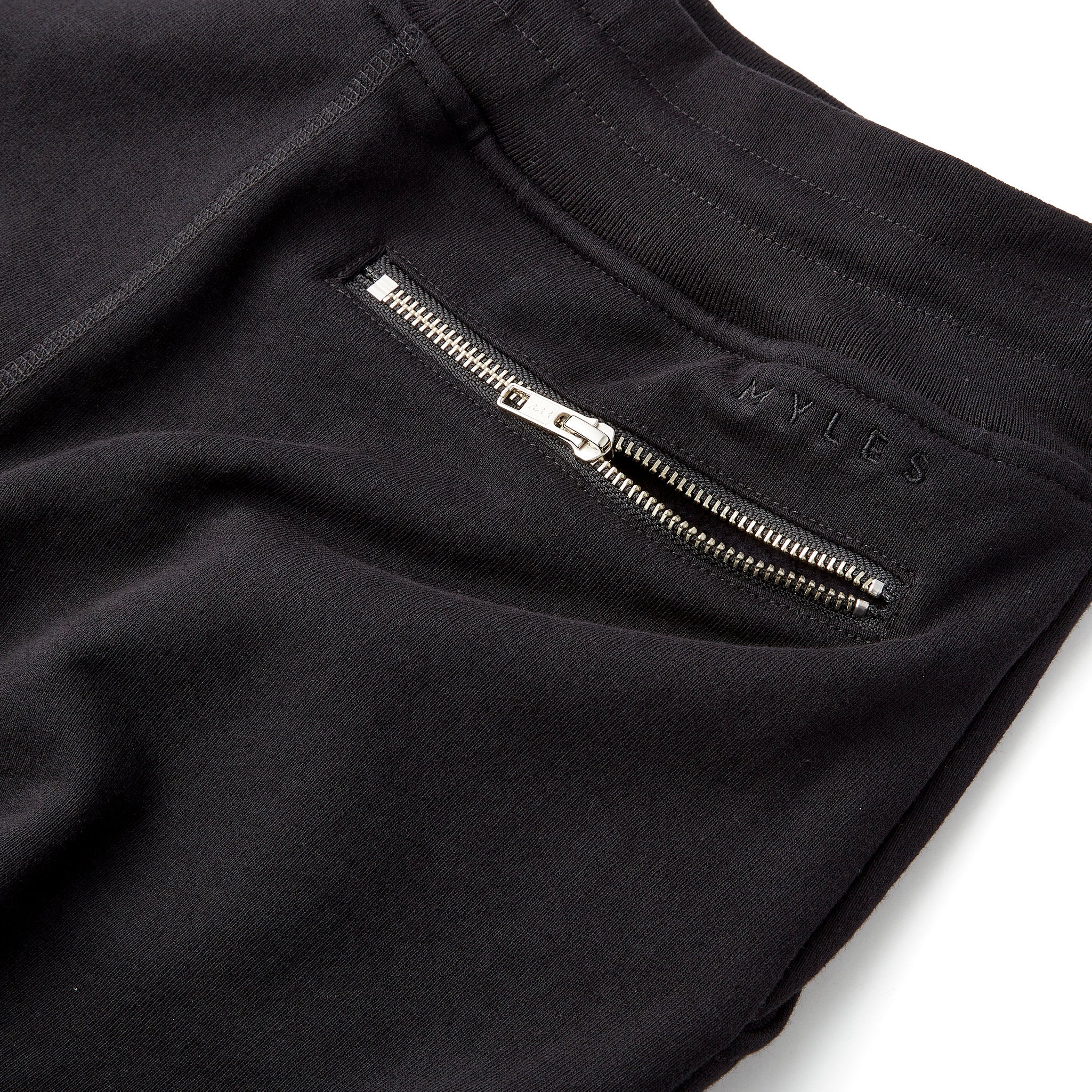 Skyline Heavyweight Fleece Jogger in Black