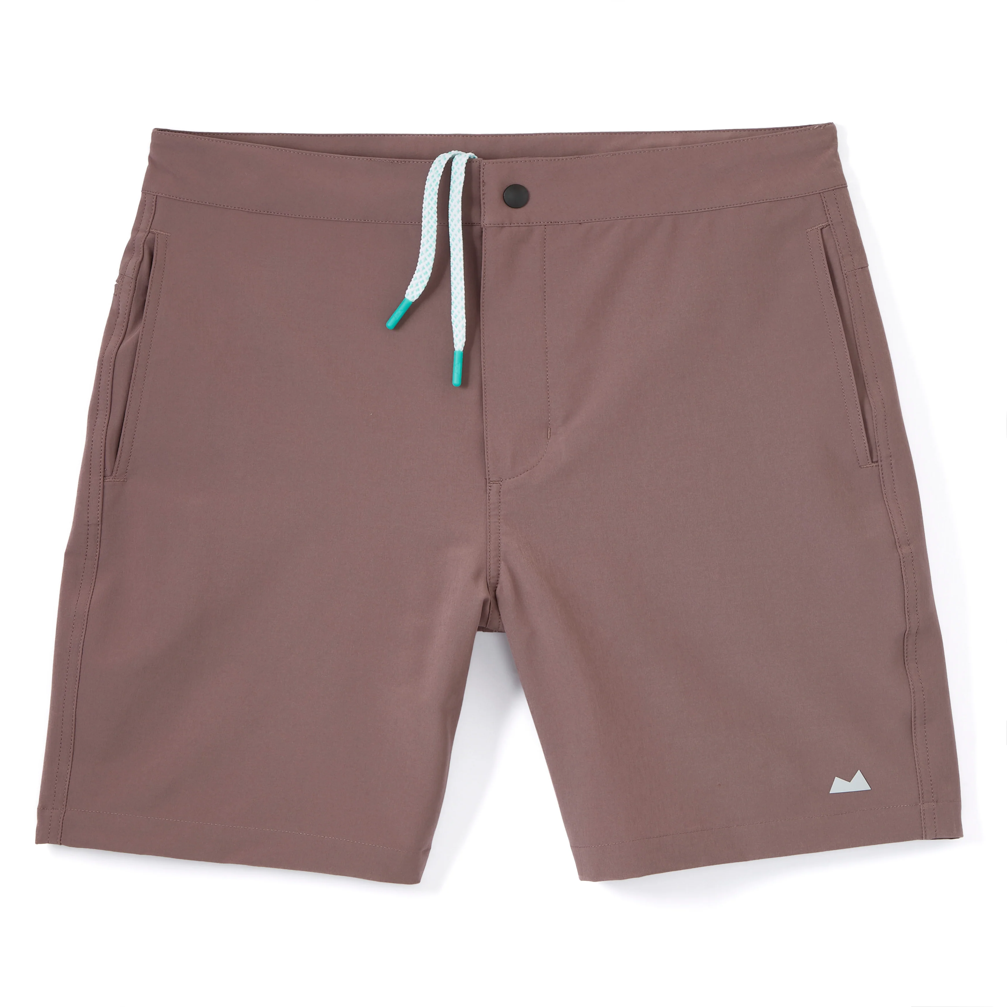Seacliff Swim Short in Plum Gray