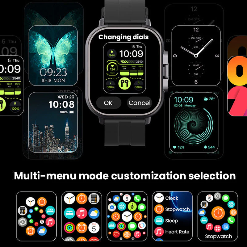 🔥2025 new hot sale🔥 2-in-1 Bluetooth Earphones Smartwatch