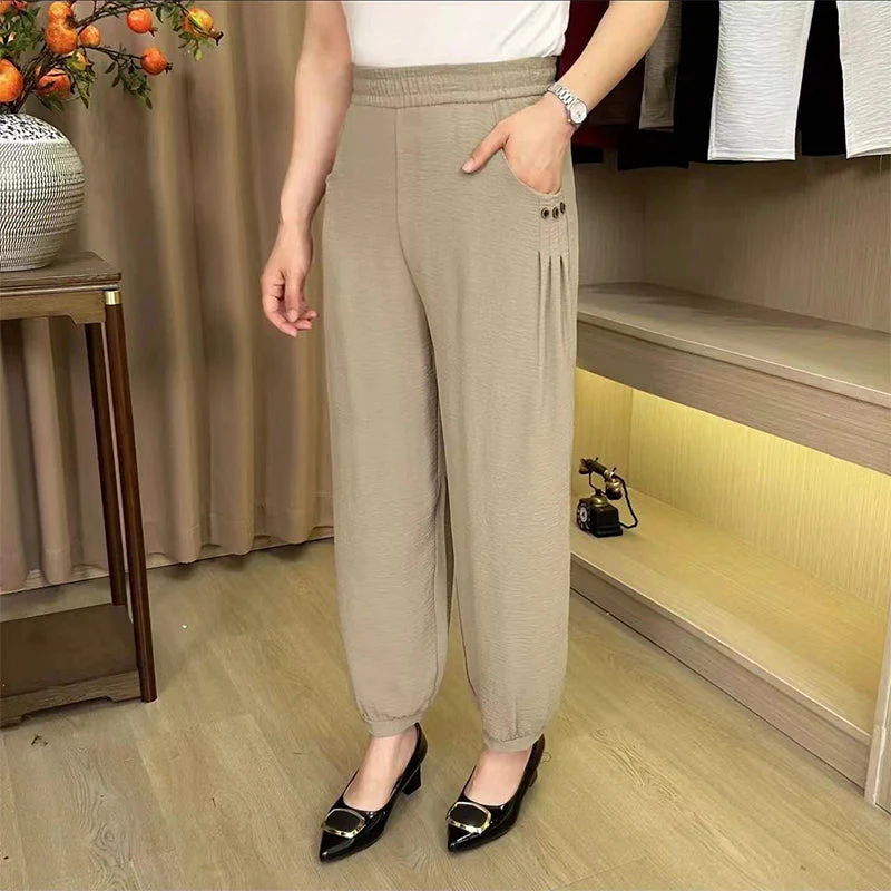 ⏳ Limited time 50% off! 💥Women's Cool Breathable Loose Casual Pants(The more you buy, the higher the discount)