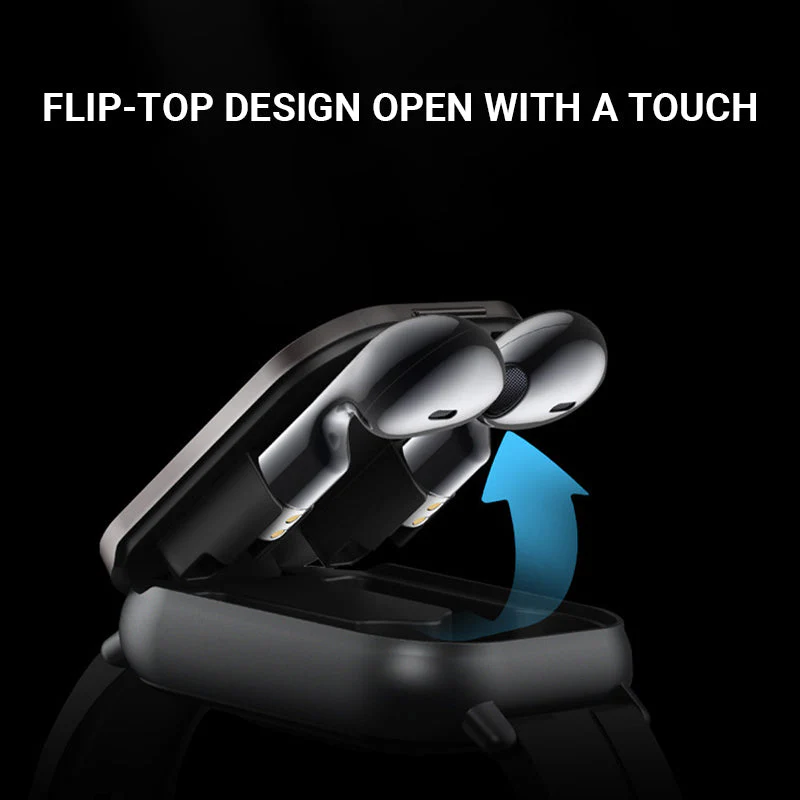 🔥2025 new hot sale🔥 2-in-1 Bluetooth Earphones Smartwatch