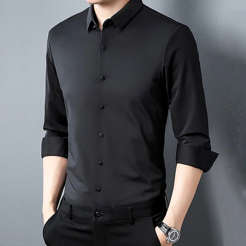 🔥Last Day Sale 49%🔥Men's Luxury Classic Anti-Wrinkle Shirt 2025