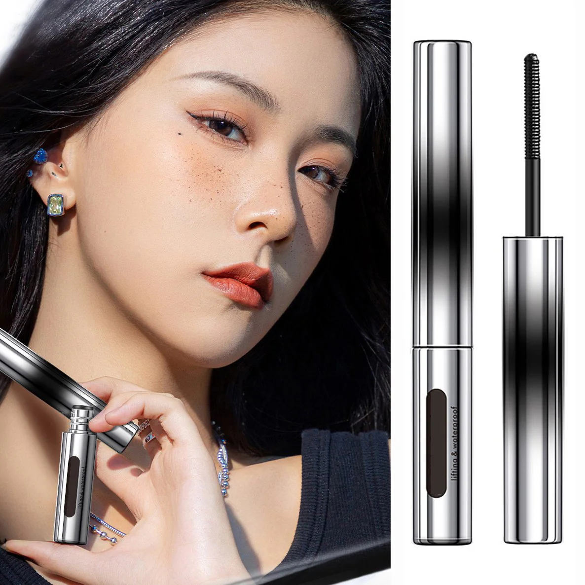 💕Last Day Buy 1 Get 1 Free - Each Only ￡3.99🔥Waterproof Innovative Metal Mascara