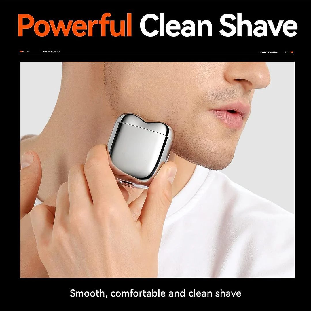 ✨HOT SALE✨2024 New Upgrade Pocket Shaver USB Mini Shavers for Men Rechargeable Waterproof Compact Electric Razor for Home, Car, Travel