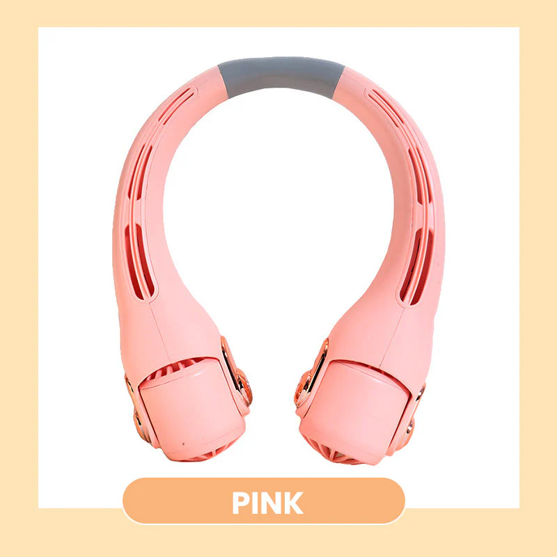 🔥Summer Hot Sale Walking Air Conditioners🌪️Low Noise Portable Neck Fan