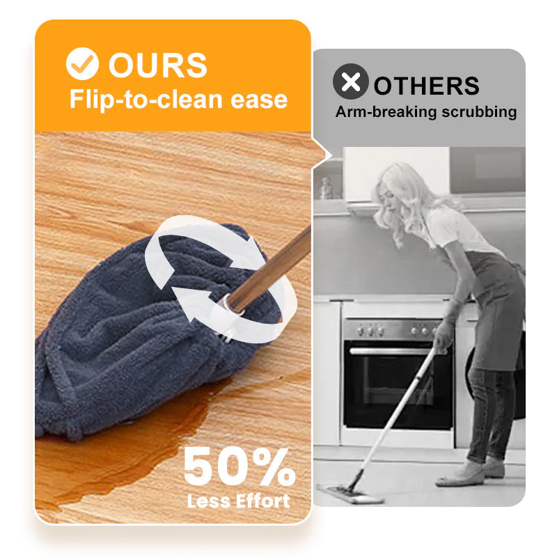 🔥2025 Hot Sale🔥Multifunctional Broom Mop Cleaning Cloth Cover