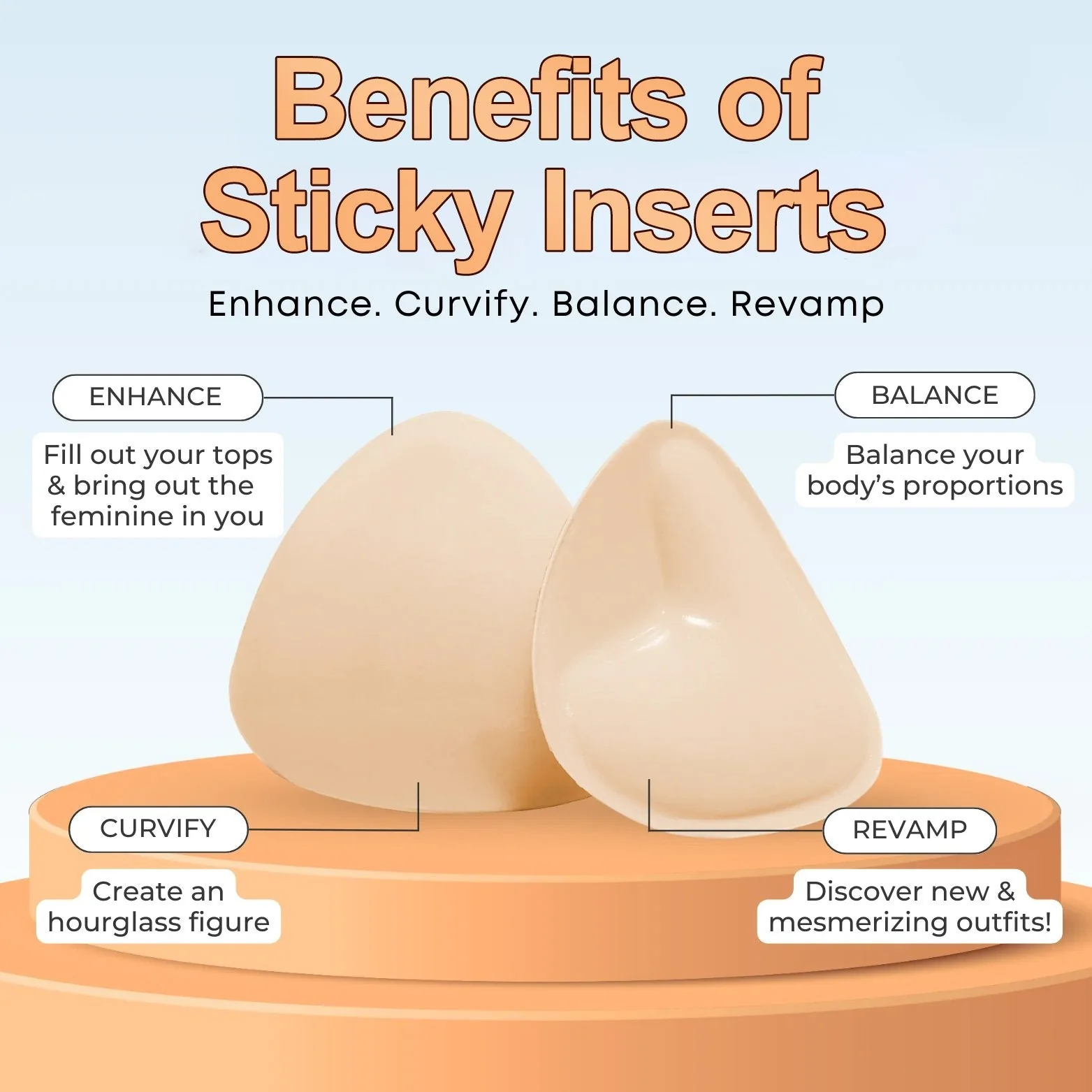 🔥Hot Sale 50% OFF🔥Ultra Boost Inserts || Patented Sticky Fashion Bra Inserts