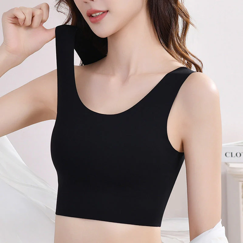 Women's Solid Color Seamless Comfort Underwear