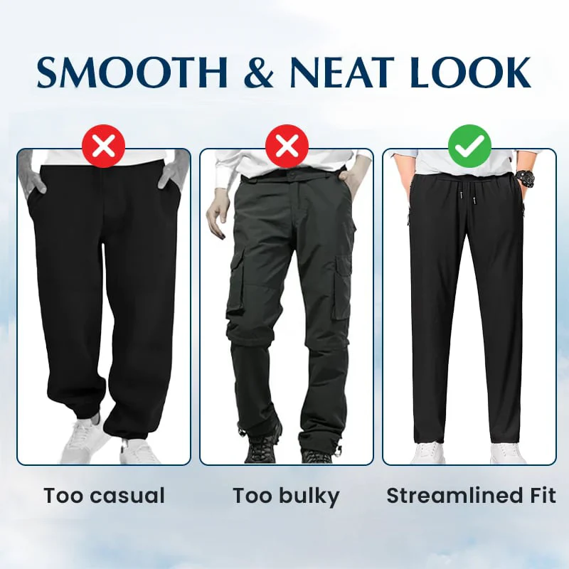 Unisex Ultra Stretch Breathable Casual Pants