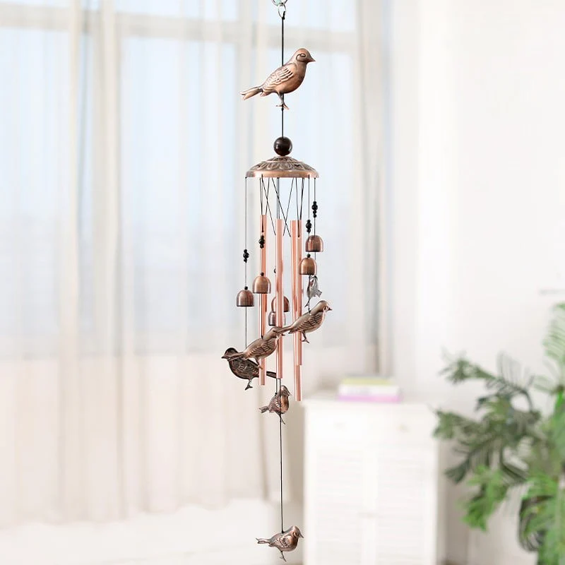 💥Last Day Sale 50% Off🎁 Pure Hand-made Copper Horse Wind Chimes