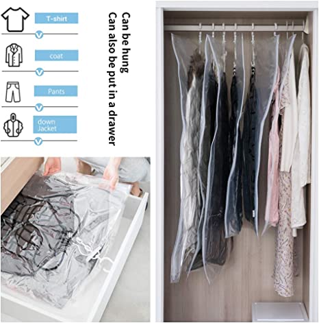 🔥Last Day Sale 49%🔥 Hanging Vacuum Storage Bags