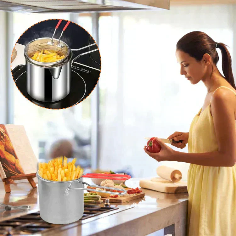 🔥Hot Sale 50% OFF🔥304 Stainless Steel Multifuntional Fryer
