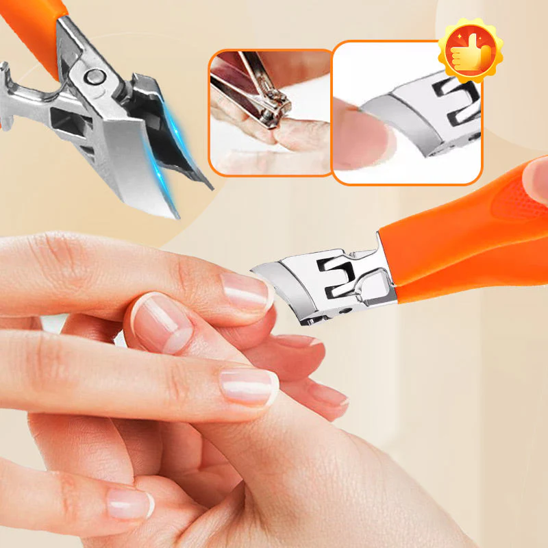 Mother's Day Special - Wide Jaw Splash-proof Angled Nail Clippers