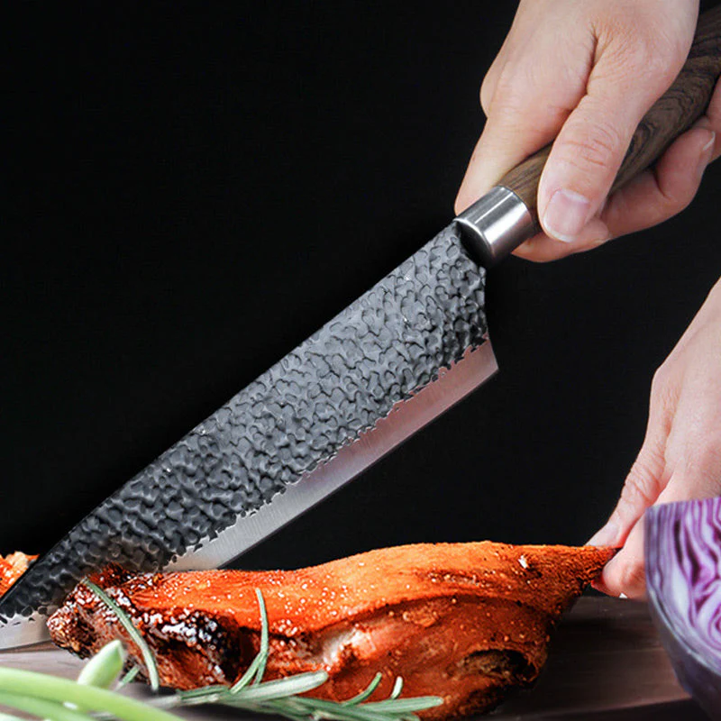 New Year Specials 49% OFF🎁🥰Professional Stainless Steel Kitchen Knife Set（chef's knife, meat knife, utility knife,fruit knife,kitchen scissors, peeler.）