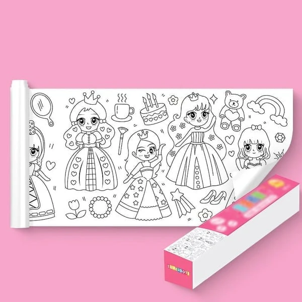 🎁Best Christmas Gift For Girls 50% OFF💖Children's Drawing Roll
