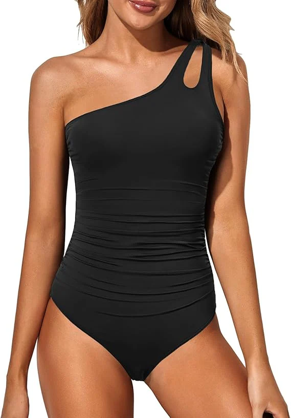 🩱Vacation Sale -50% OFF🏝️ - ✨One Shoulder One Piece Swimsuit