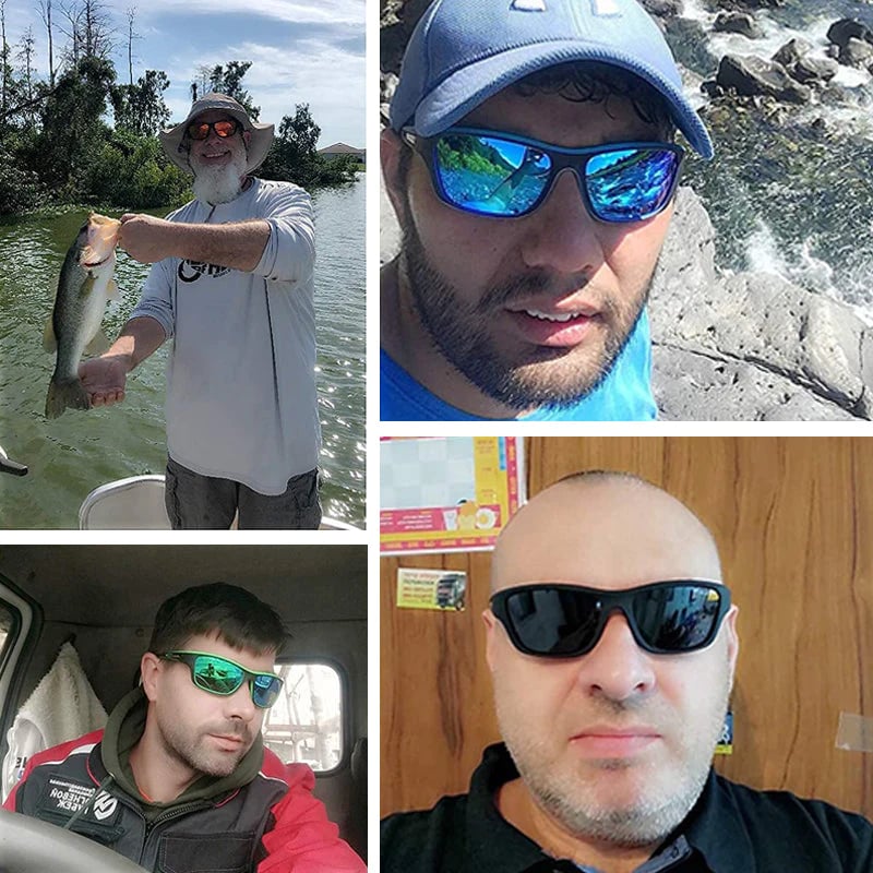 🎁2024 New Year Hot Sale🎁Outdoor Sports Sunglasses with Anti-glare Polarized Lens😎😎