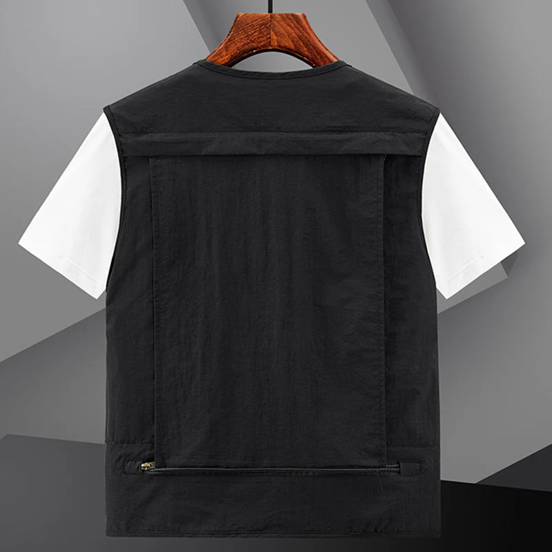 ⏳ Limited time 50% off! 💥Men's Outdoor Lightweight Breathable Multi-Pocket Vest🔥（The more you buy, the higher the discount）