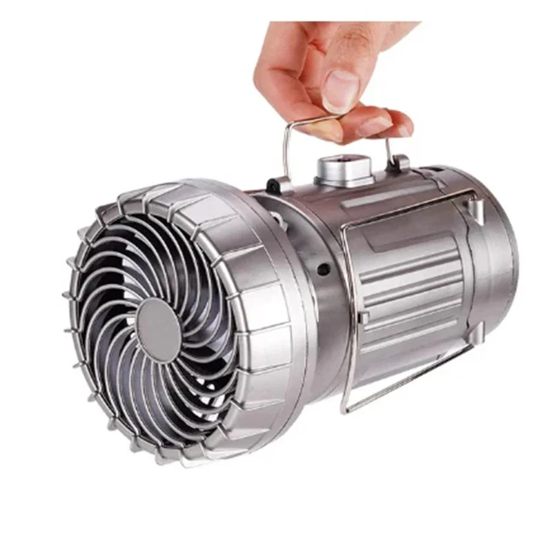 🔥HOT SALE - 49% OFF🔥2-in-1 Adventure Solar Light & Portable Fan