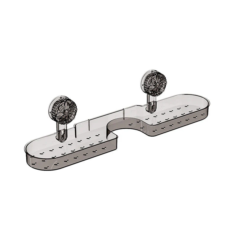 Suction Cup Shelf Organizer No Drilling Required