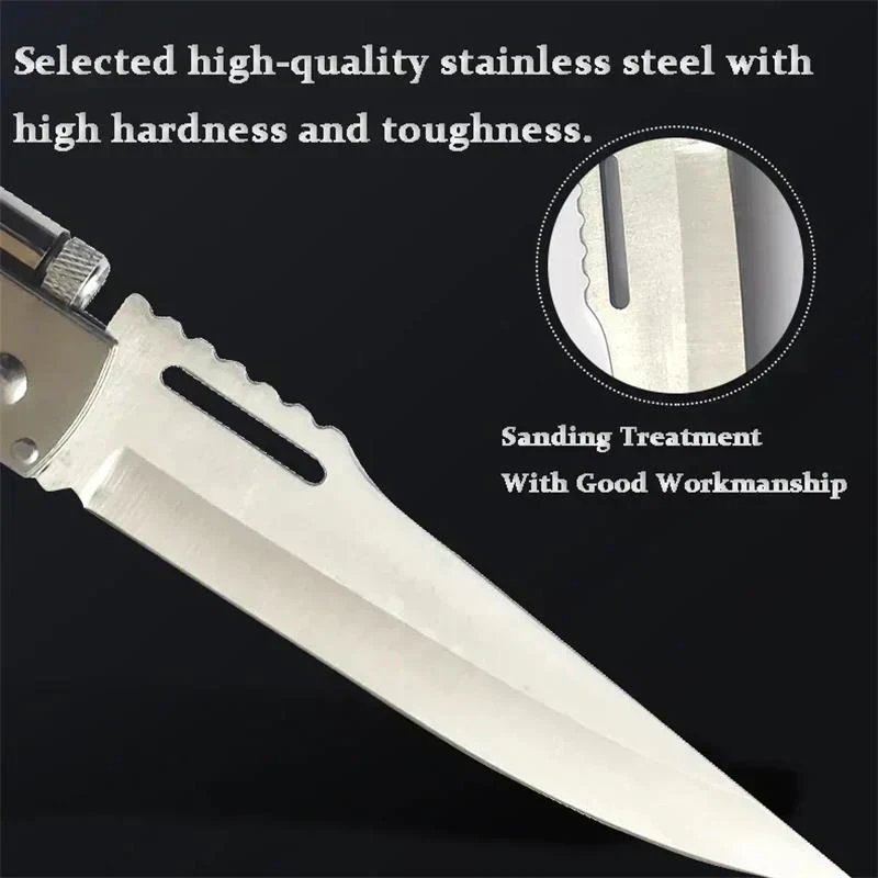 🎁Outdoor Stainless Steel Portable Floding Knife