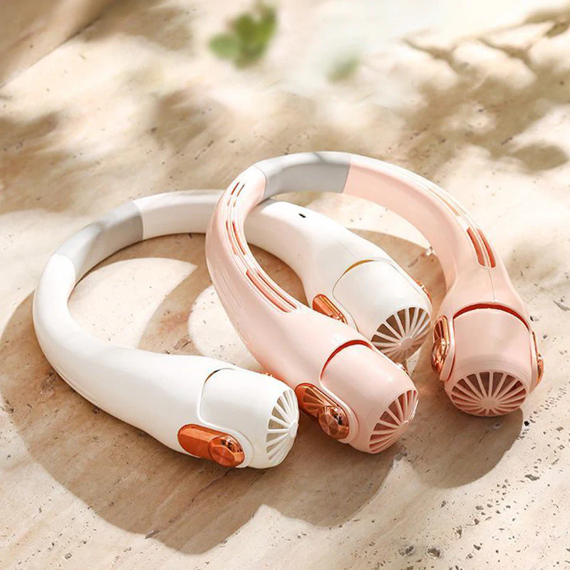 🔥Summer Hot Sale Walking Air Conditioners🌪️Low Noise Portable Neck Fan