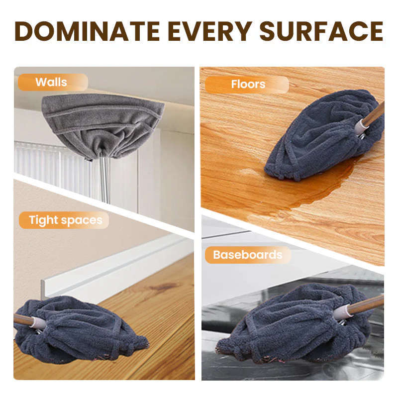 🔥2025 Hot Sale🔥Multifunctional Broom Mop Cleaning Cloth Cover