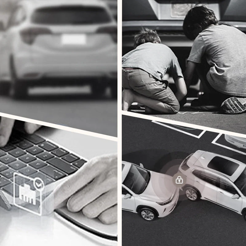 🔥300-degree coverage🚗1080P WiFi Dual Dash Cam with Night Vision