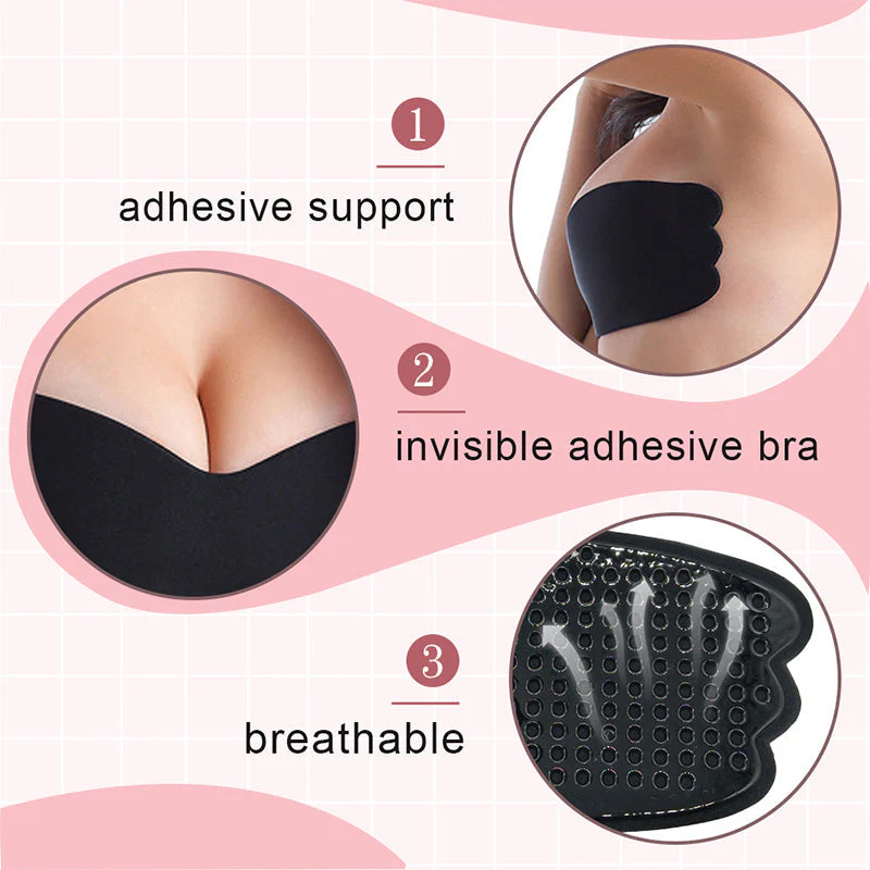 ✨Buy 1 Get 1 Free🥰Silicone Invisible Push-Up Adhesive Bra