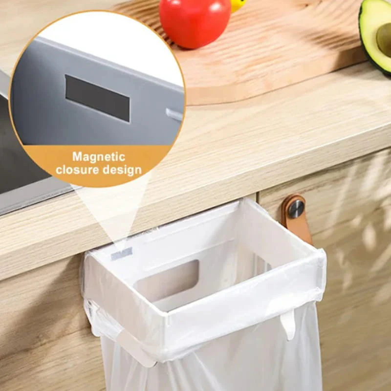 🔥Hot Promotion 49% Off🔥Wall-Mounted Foldable Garbage Bag Holder for Kitchen