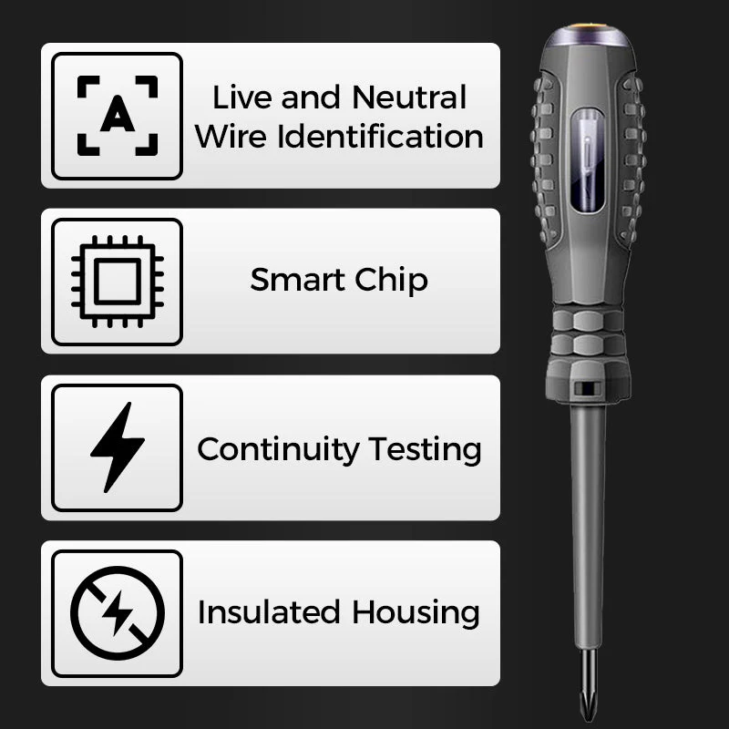 🔥2-in-1 High Torque Strong Magnetic Screwdriver Electricity Detector