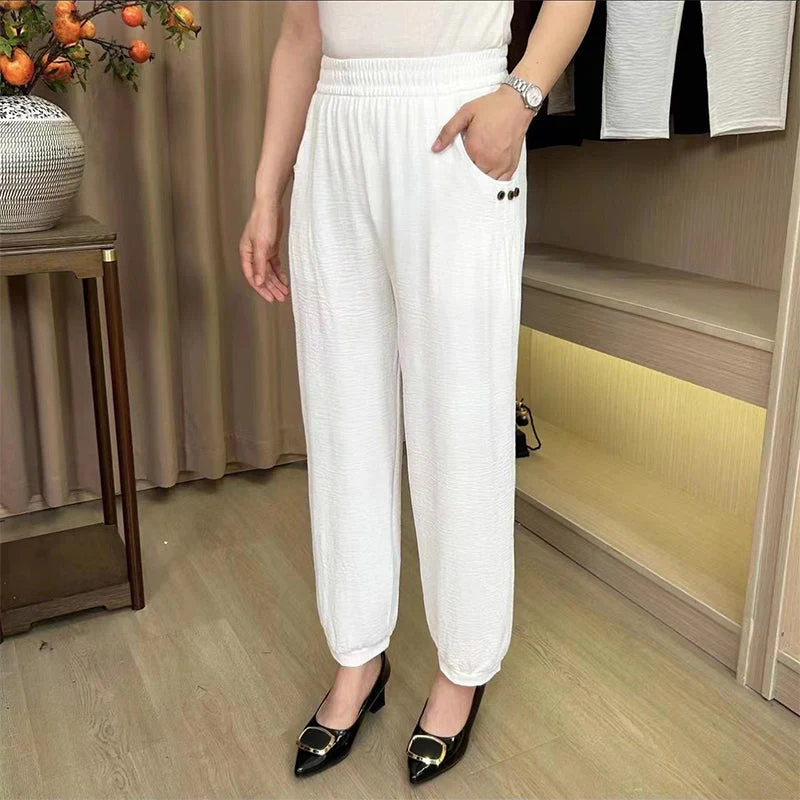 ⏳ Limited time 50% off! 💥Women's Cool Breathable Loose Casual Pants(The more you buy, the higher the discount)