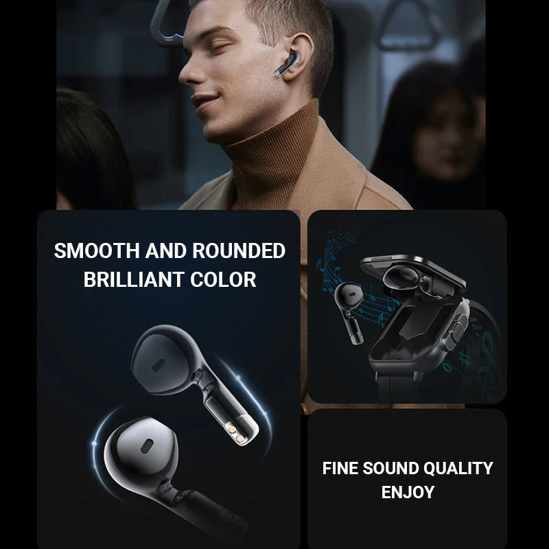🔥2025 new hot sale🔥 2-in-1 Bluetooth Earphones Smartwatch
