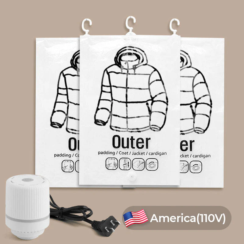 🔥Last Day Sale 49%🔥 Hanging Vacuum Storage Bags