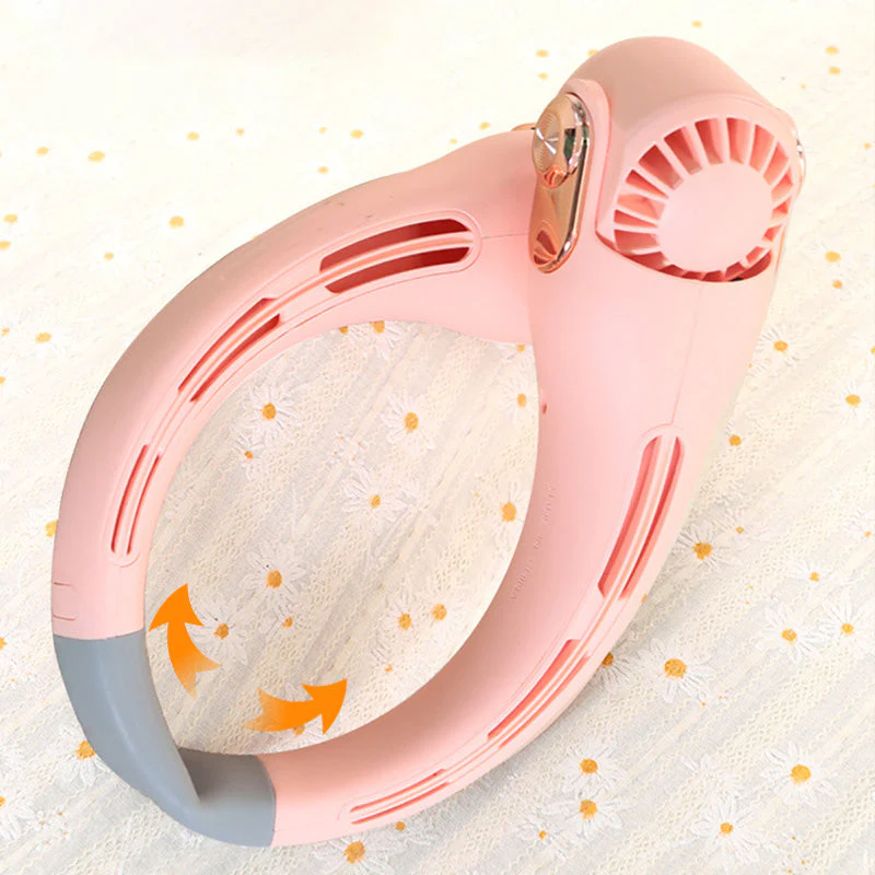 🔥Summer Hot Sale Walking Air Conditioners🌪️Low Noise Portable Neck Fan