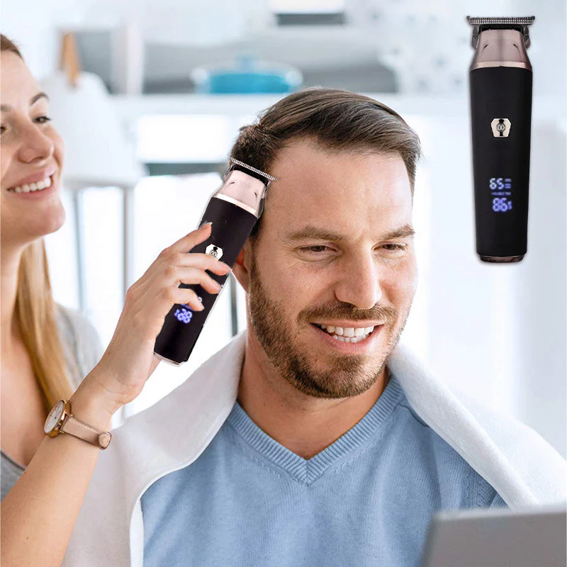 🔥Hot Sale🔥Household Digital Display Professional Electric Hair Clipper Set✂️