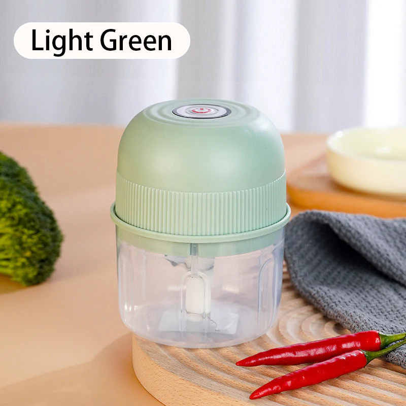Electric Food Chopper Garlic Crusher