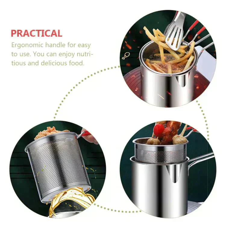 🔥Hot Sale 50% OFF🔥304 Stainless Steel Multifuntional Fryer